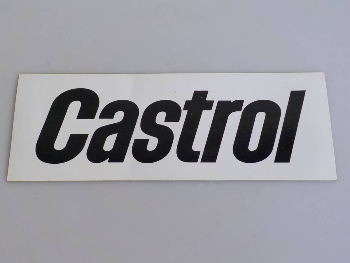 旧車 CASTROL カストロール ステッカー 昭和 レトロ オートアクセサリー 当時物拍卖