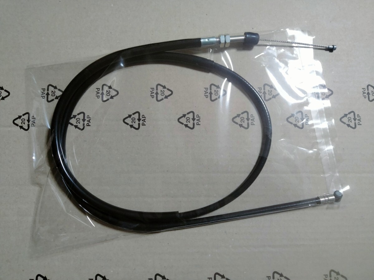 送料込み YAMAHA XJ400 XJ400D XJ550 10cm ロング クラッチ ワイヤー ケーブル 黒 新品拍卖