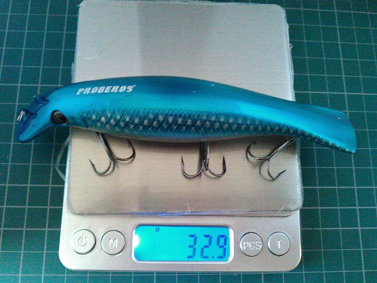 proberos ビリーバー タイプのルアー 150mm 33g フローティング B 検)ビックベイト 野池 ブラックバス ナマズ トップ シーバス マスキー 拍卖