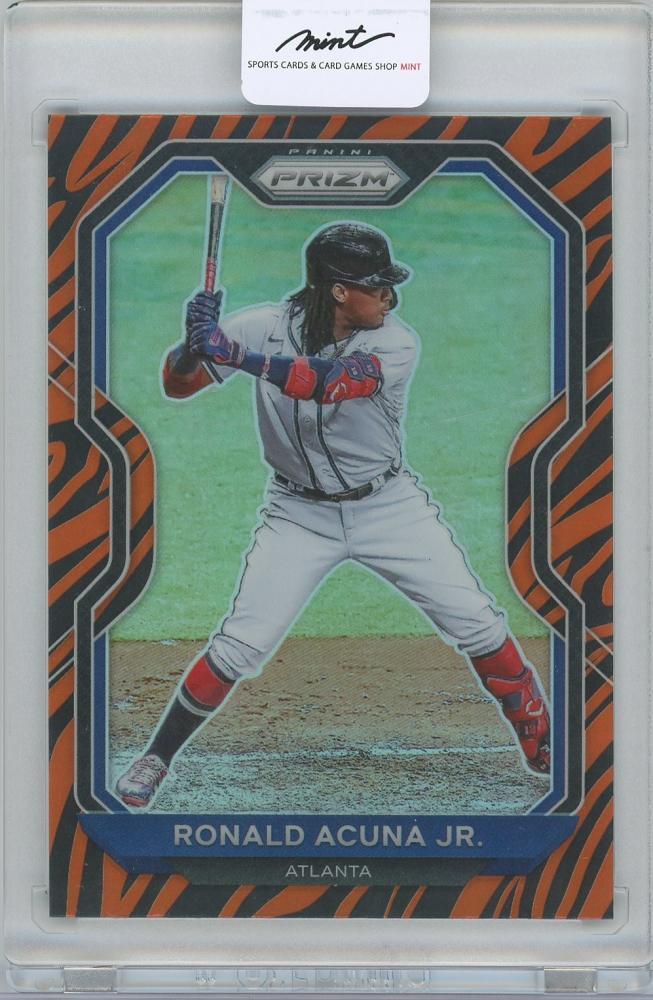 【RONALD ACUNA Jr. (Atlanta Braves)】2021 PANINI Prizm Prizms Tiger Stripes #7拍卖