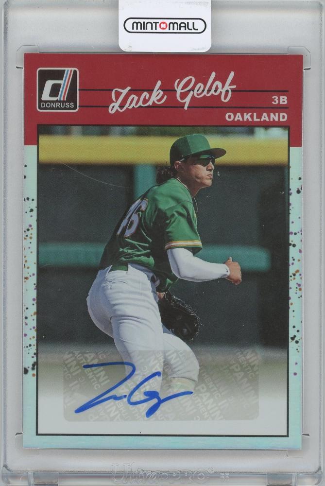 【ZACK GELOF(Oakland Athletics)】2023 DONRUSS Retro '90 Signatures Holo拍卖