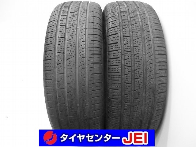 215-60R17 9-8.5分山 ピレリ P8 2024年製 中古タイヤ【2本】送料無料(M17-8644)拍卖