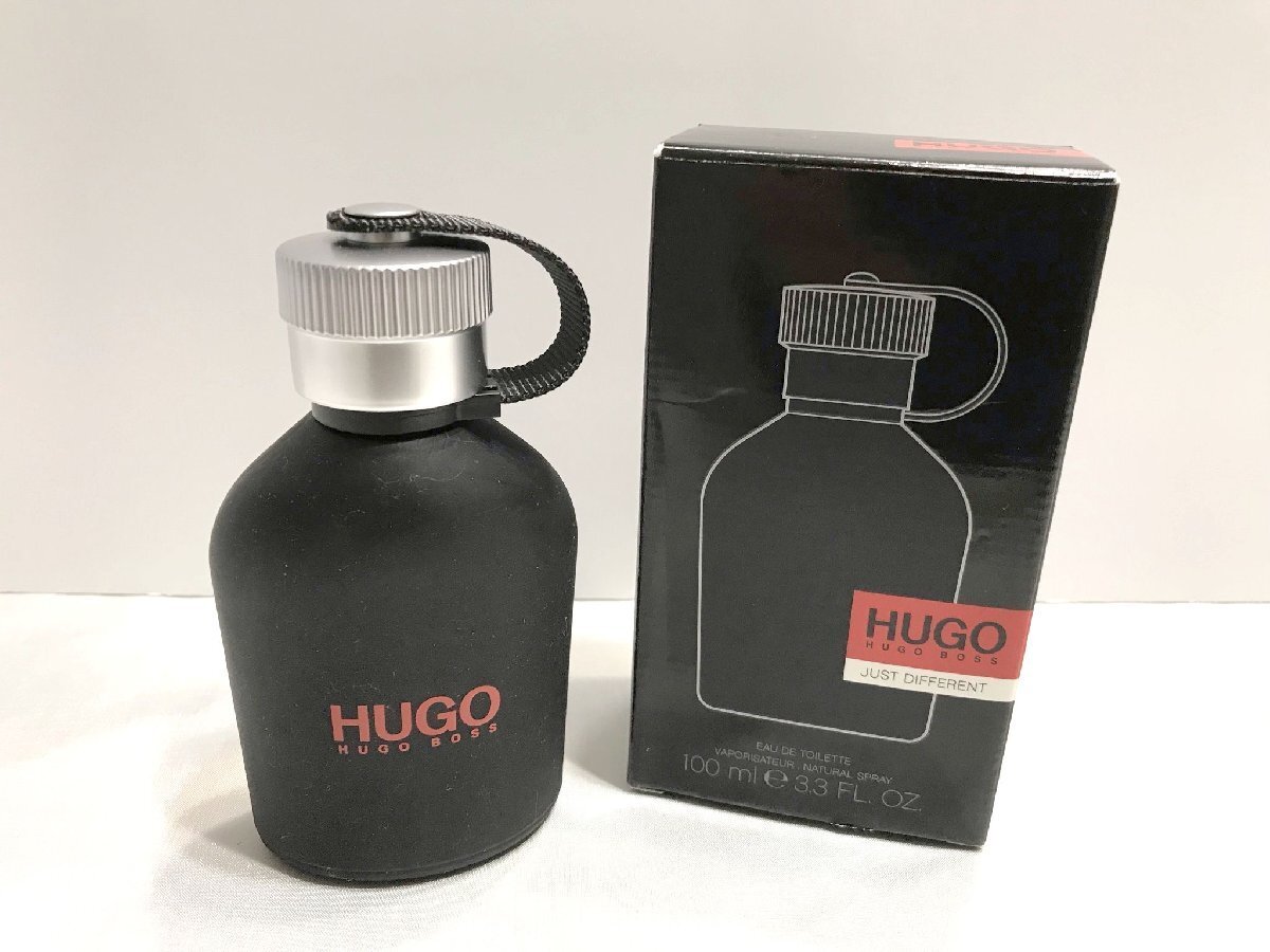 ■【YS-1M】 香水 ■ ヒューゴボス HUGO BOSS ■ ヒューゴボス ジャスト ディファレント EDT 100ml ■ 残量90% 【同梱可能商品】■D拍卖