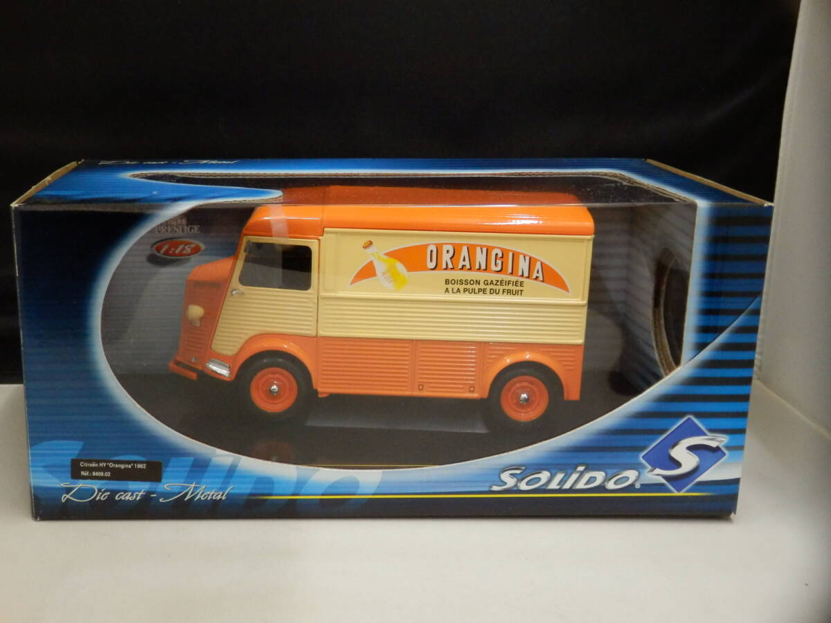 8409-02 ソリド シトロエン ORANGIMA 1962 1/18 SOLIDO CITROEN 拍卖