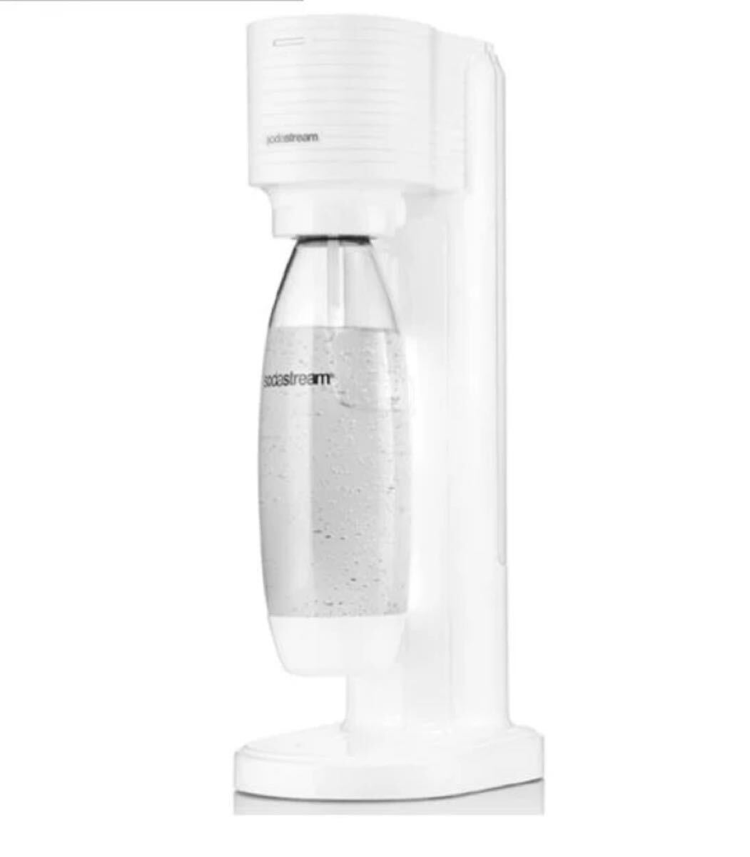 美品■ソーダストリーム ■炭酸水メーカー ■SODASTREAM ■ソーダーメーカー sodastream ホワイト ■GAIA ガイア 箱あり拍卖