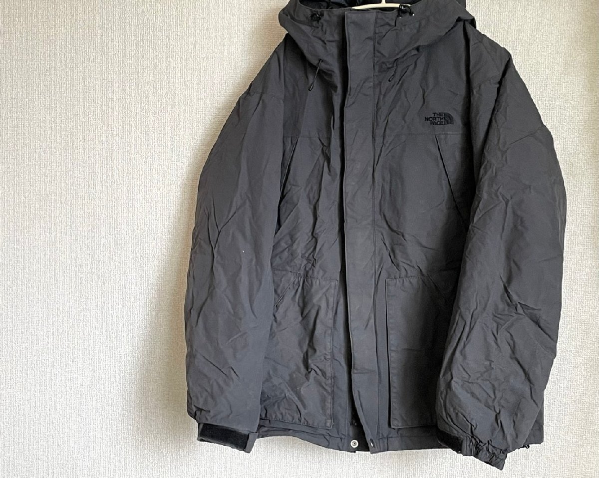 ■ THE NORTH FACE ノースフェイス NP61249 マウンテン パーカー ダウンジャケット ブラック XLサイズ ★拍卖