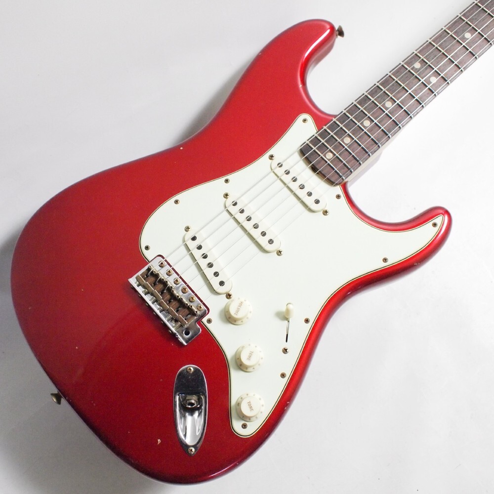 Fender Custom Shop 2024 LTD '63 Stratocaster Journeyman Relic, 3A Rosewood Fingerboard, Aged Candy Apple Red CZ581438 3.66kg拍卖
