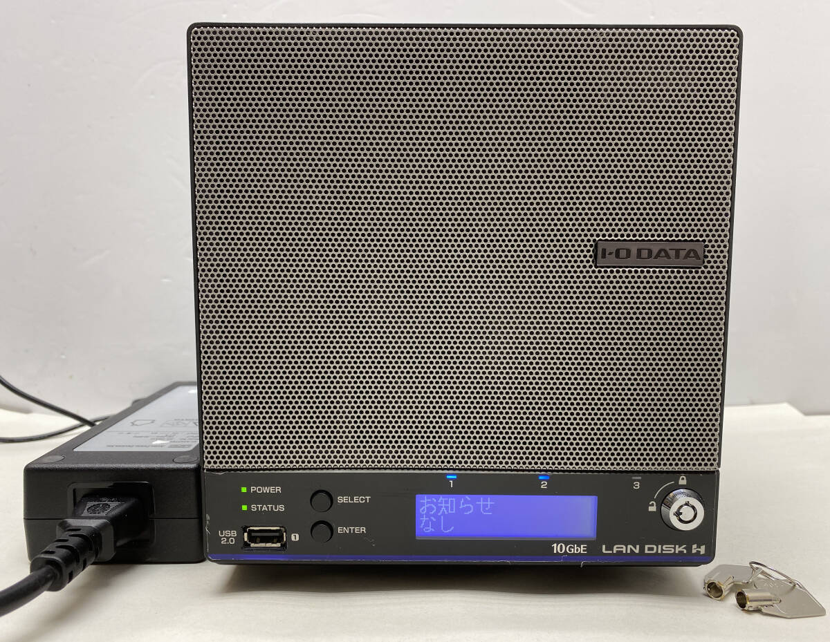 IODATA LAN DISK H HDL2-HA8B NAS(ネットワークHDD) 4TB×2基 計8TB拍卖