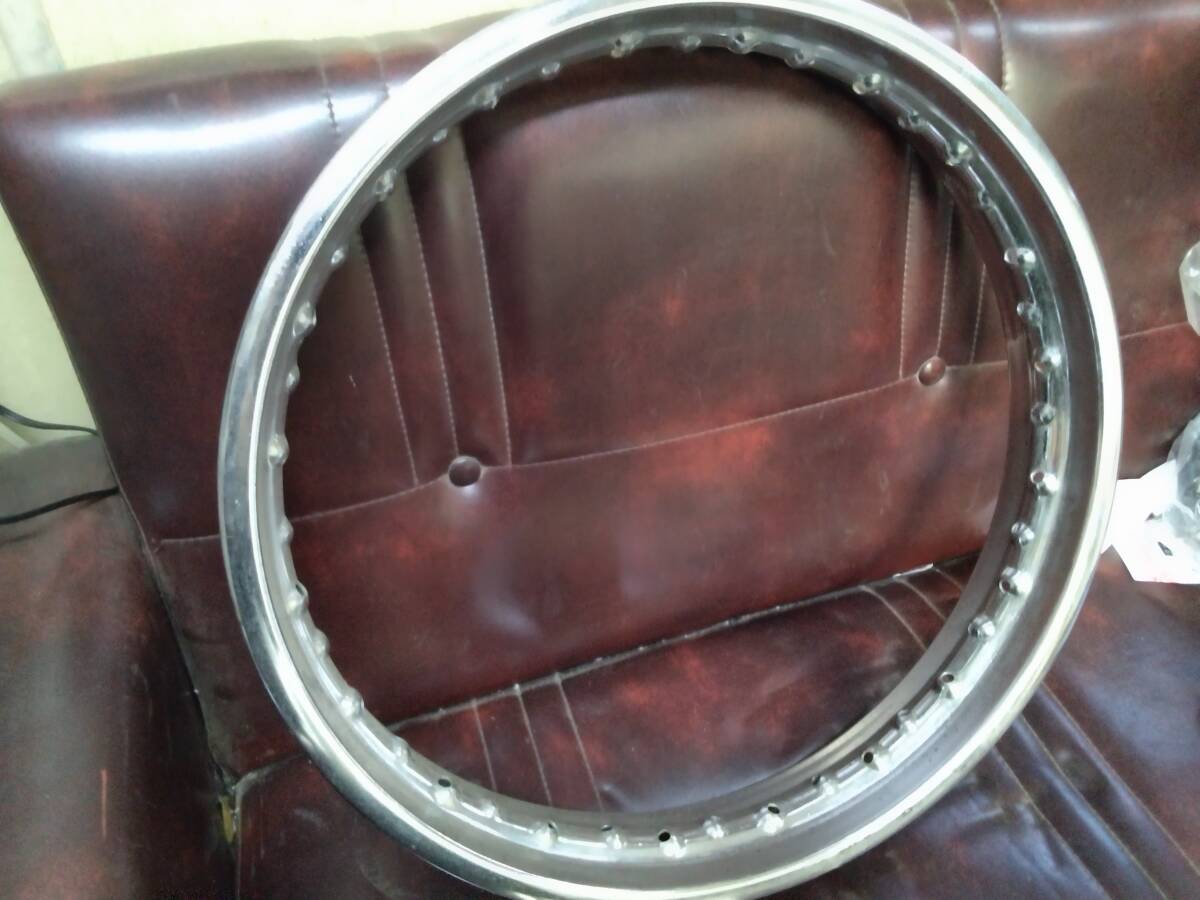 ホンダCB72/77純正リム?タカサゴ19インチホイール中古品拍卖