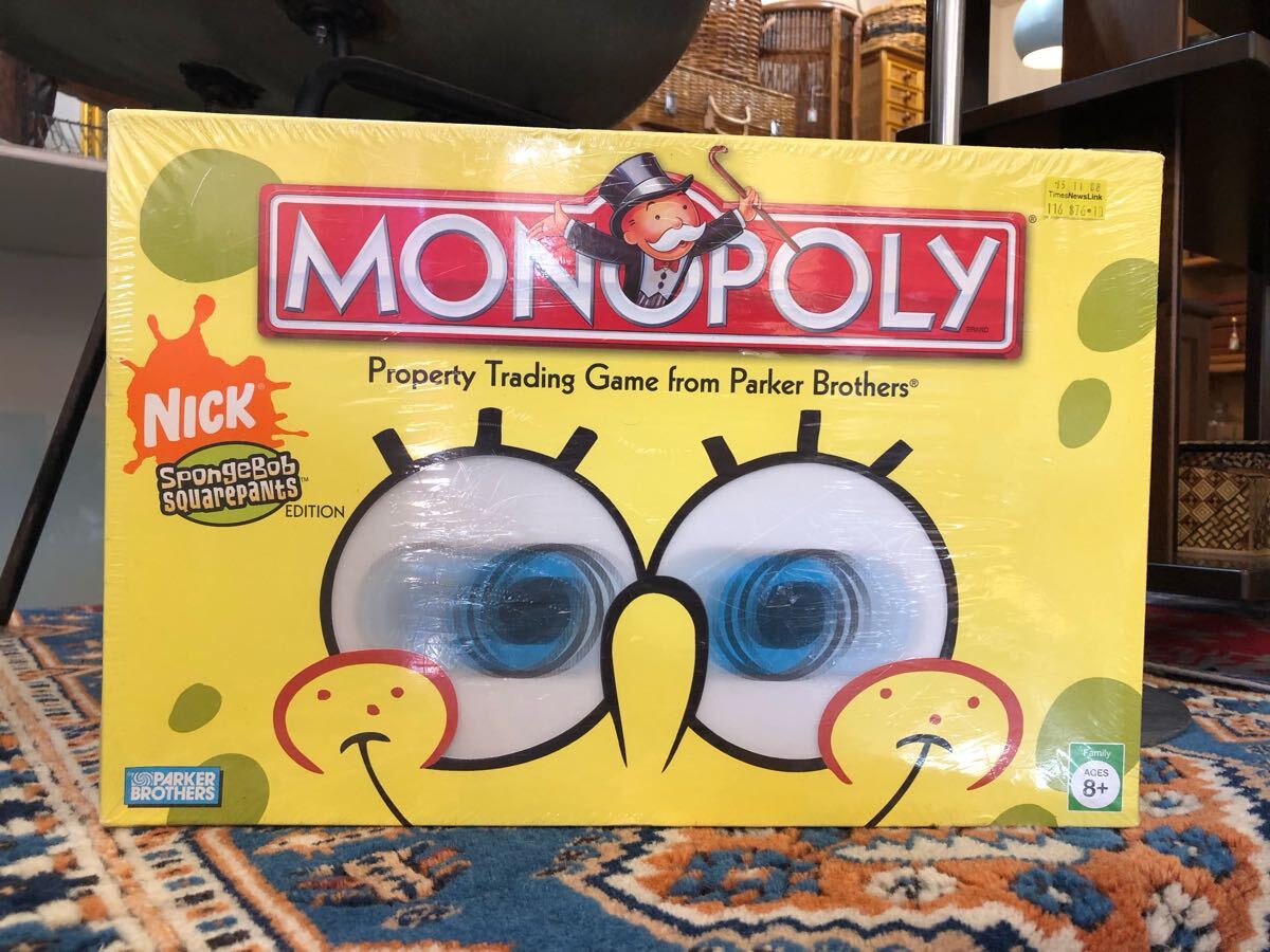 G0252★未開封 MONOPOLY モノポリー NICK SpongeBob SQUarepaNts EDITION 海外版 スポンジボブ拍卖