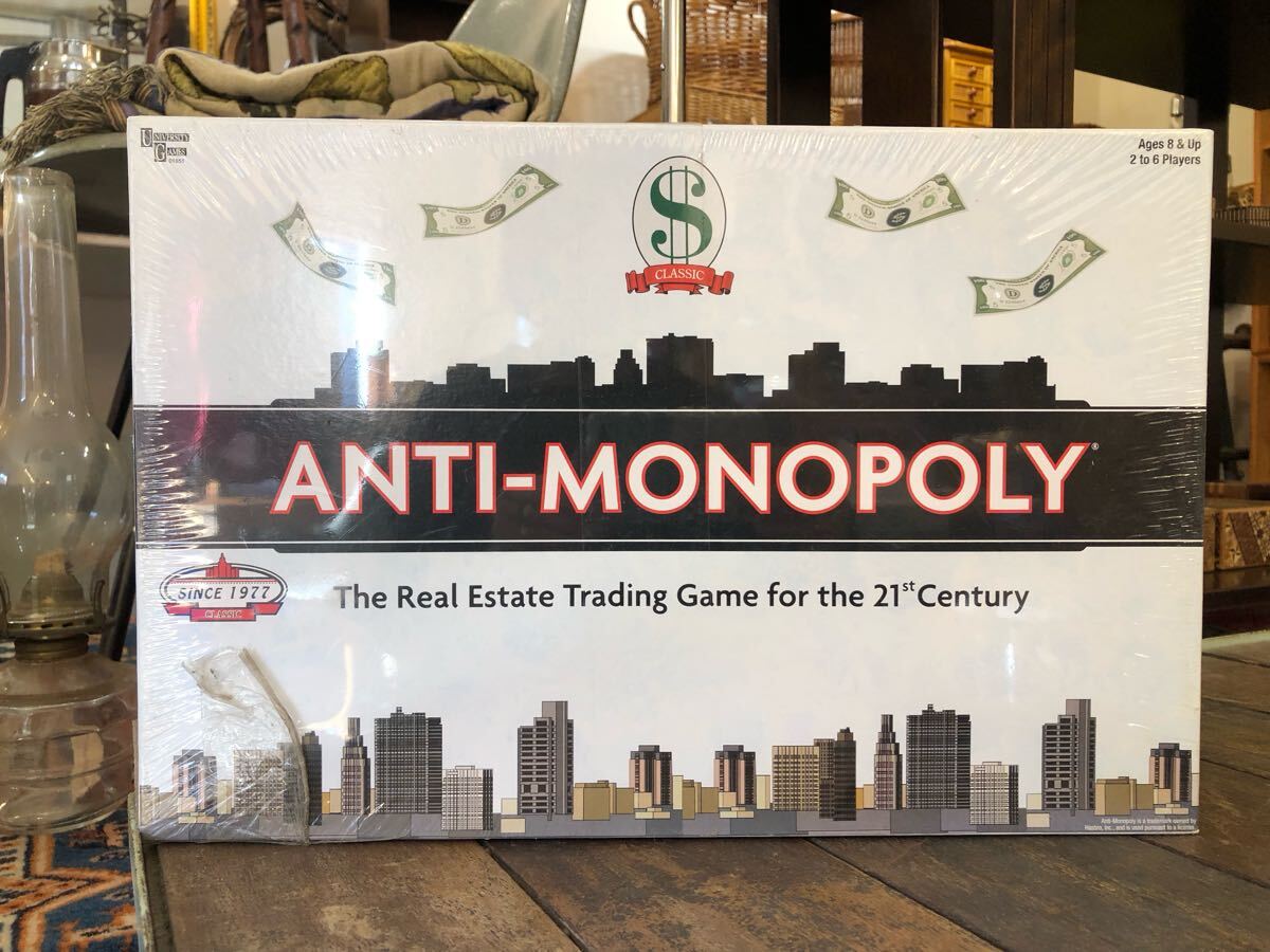 G0253★未開封 ANTI-MONOPOLY CLASSIC 海外版 アメリカ 英語 モノポリー ボードゲーム テーブルゲーム拍卖