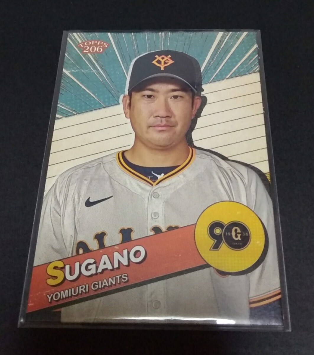 2024年topps 206 菅野智之(巨人)インサート。No,33。TOMOYUKI SUGANO拍卖