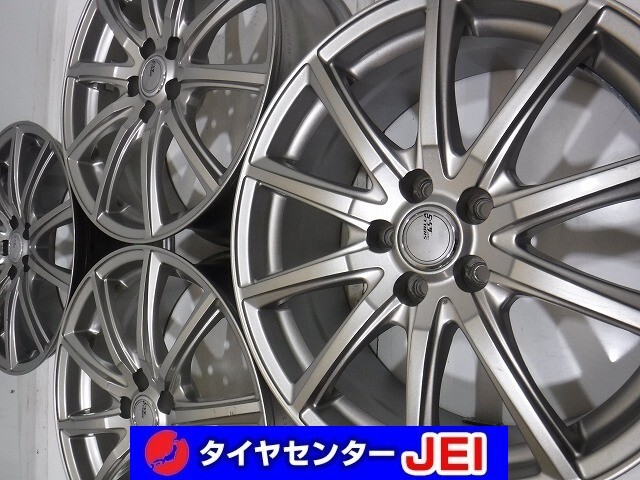 17インチ SIBILLA NEXT GS-5 7J+48 100 86/プリウス 中古アルミホイール【4本】送料無料(AA17-0650)拍卖