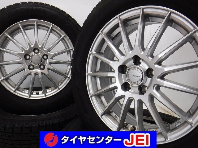 16インチ IG60 195/65R16 5.5J+40 100 ライズ/ロッキー ハイブリッド車 中古スタッドレスホイール【4本セット】送料無料(ASA16-0923)拍卖