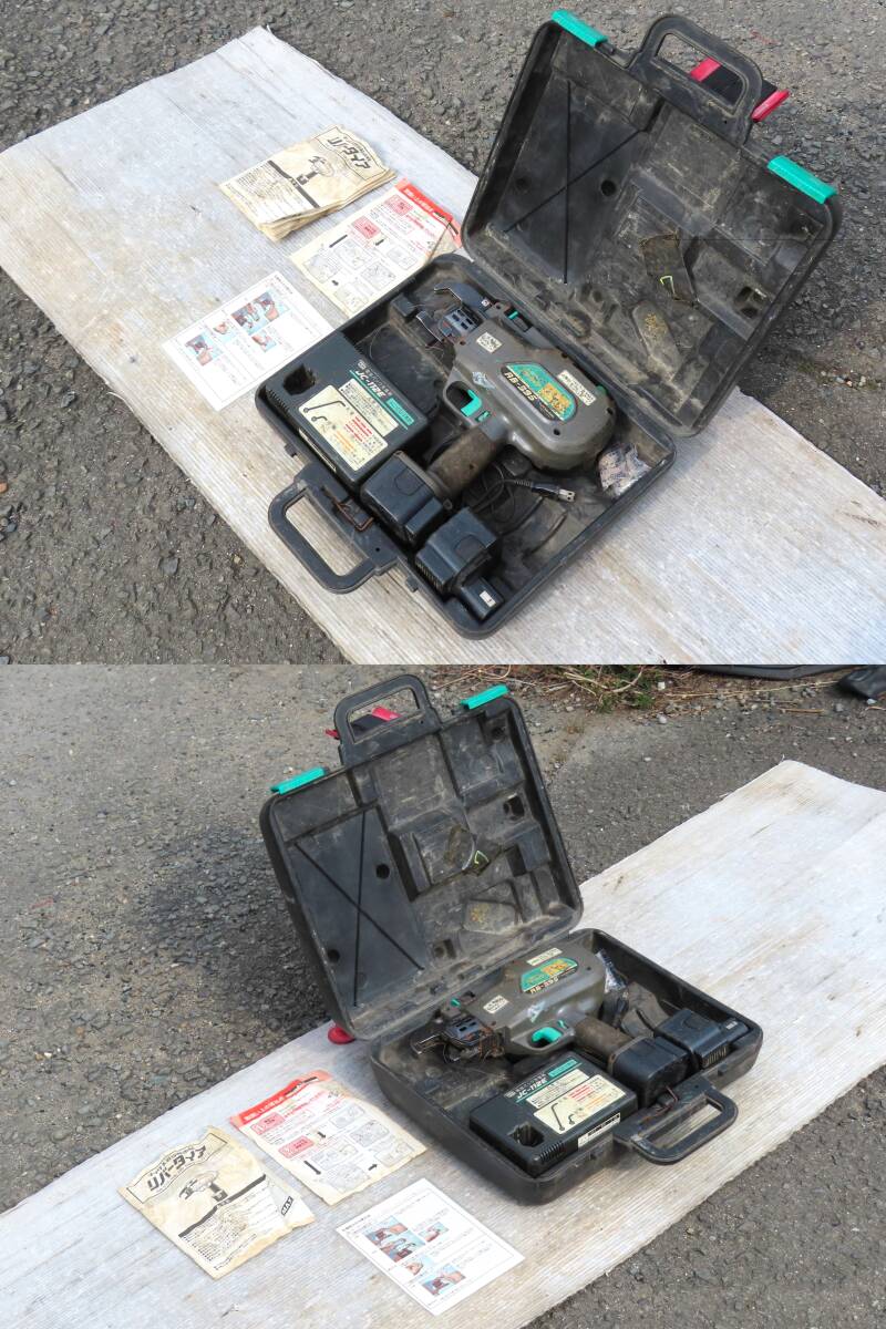 マックス MAX 鉄筋結束機 リバータイア RB-395 ケース 充電器 バッテリー2個 説明書 / 動作未確認 ジャンク拍卖
