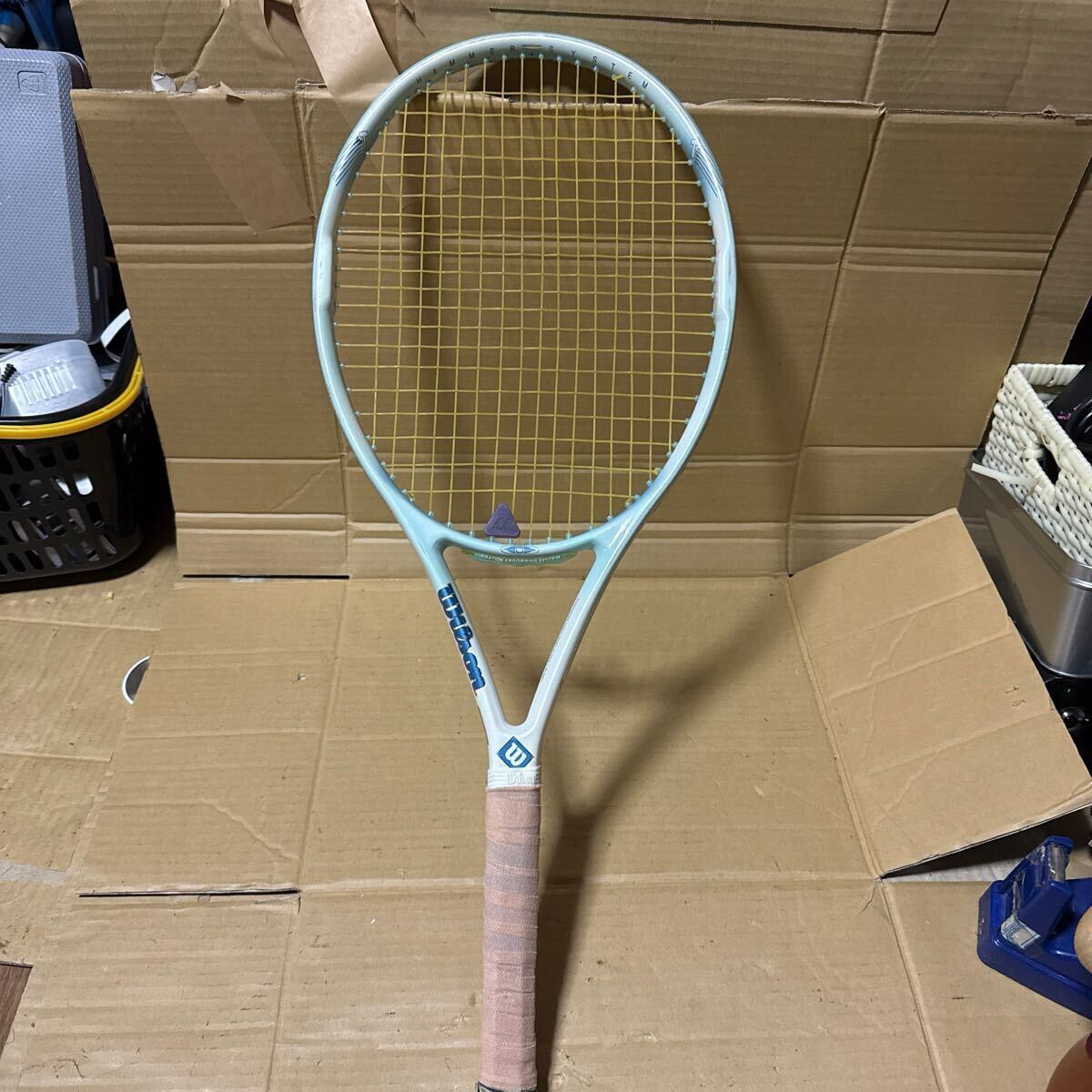 あ-8122) Wilson HAMMER 6.8 ラケット 中古現状品拍卖