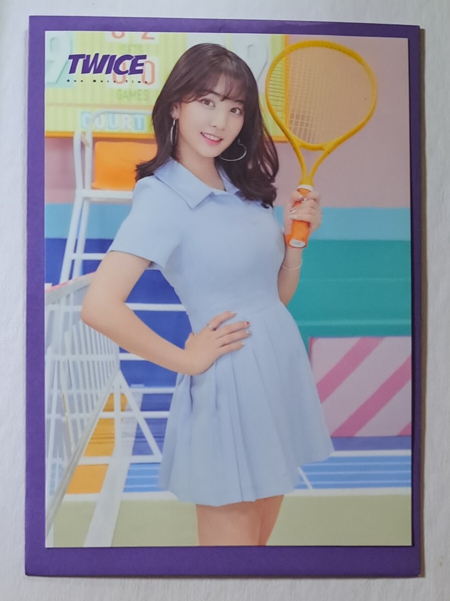 TWICE ジヒョ One More Time トレカ Jihyo トレーディングカード 外袋付 即決 リリイベ グッズ ハイタッチ 会場限定 トゥワイス拍卖