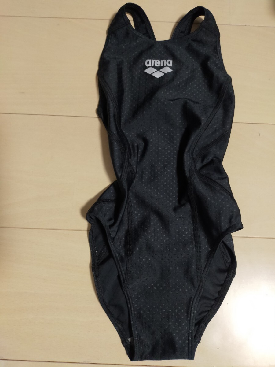 競泳水着 アリーナ arena ワンピース ハイレグタイプ 女の子用 レディース 公式大会使用可能 FINAマーク付 クリーニング済 R130サイズ拍卖