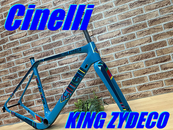 未使用品!! Cinelli KING ZYDECO FRAMESET 2024継続 size:M 700c 650B チネリ キングジデコ ジャンバラヤ フルカーボン フレームセット拍卖
