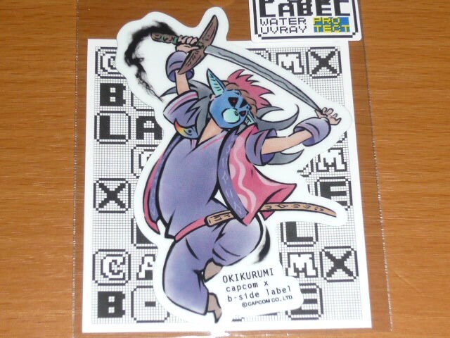 ◆大神 アマテラス ステッカー◆オキクルミ 浮世絵◆B-SIDE LABEL◆カプコン◆拍卖