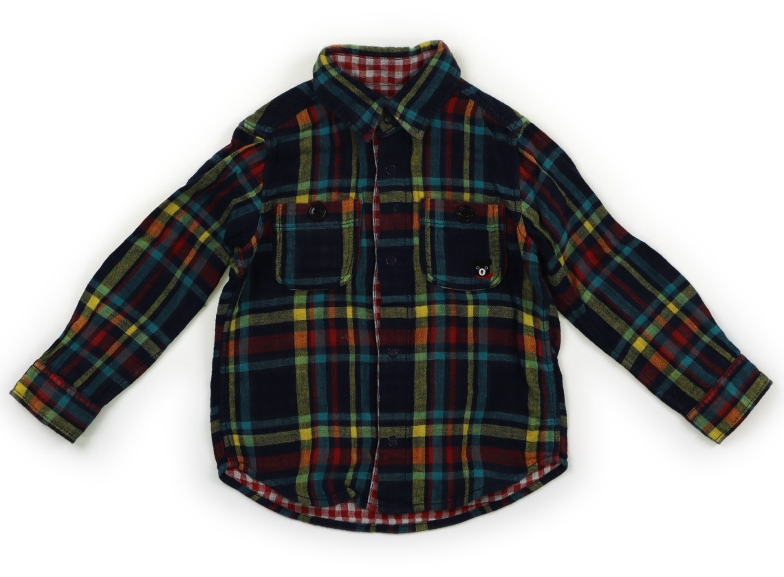 ミキハウス miki HOUSE シャツ・ブラウス 100サイズ 男の子 子供服 ベビー服 キッズ拍卖