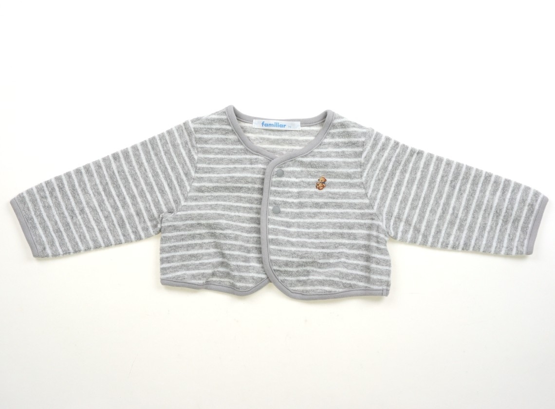 ファミリア familiar カーディガン 70サイズ 男の子 子供服 ベビー服 キッズ拍卖