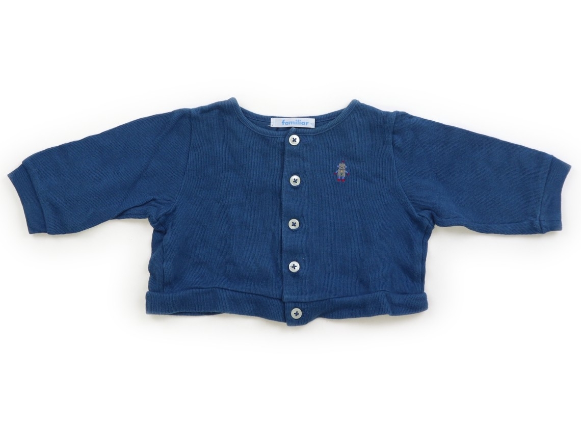 ファミリア familiar カーディガン 70サイズ 女の子 子供服 ベビー服 キッズ拍卖
