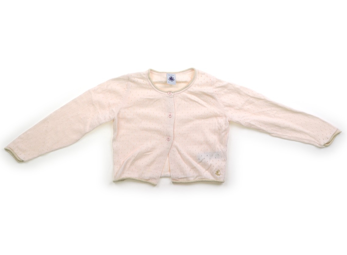 プチバトー PETIT BATEAU カーディガン 100サイズ 女の子 子供服 ベビー服 キッズ拍卖