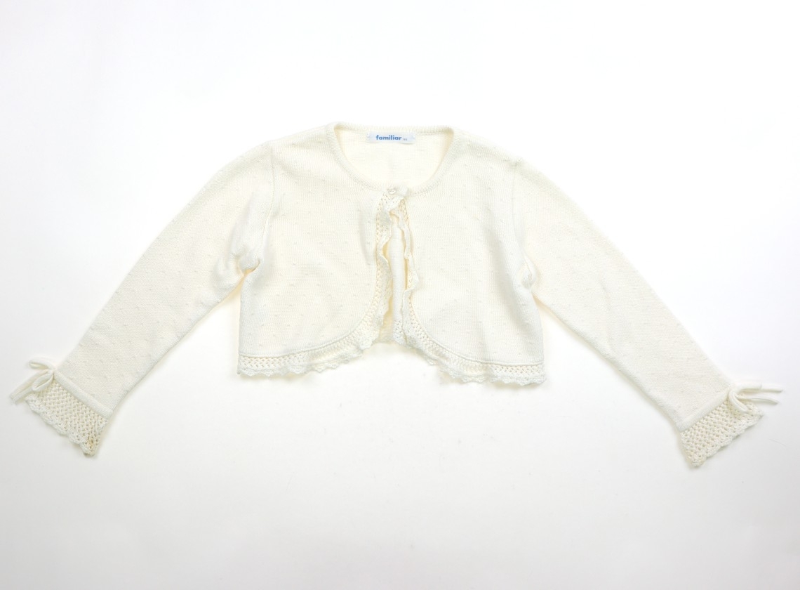 ファミリア familiar カーディガン 130サイズ 女の子 子供服 ベビー服 キッズ拍卖