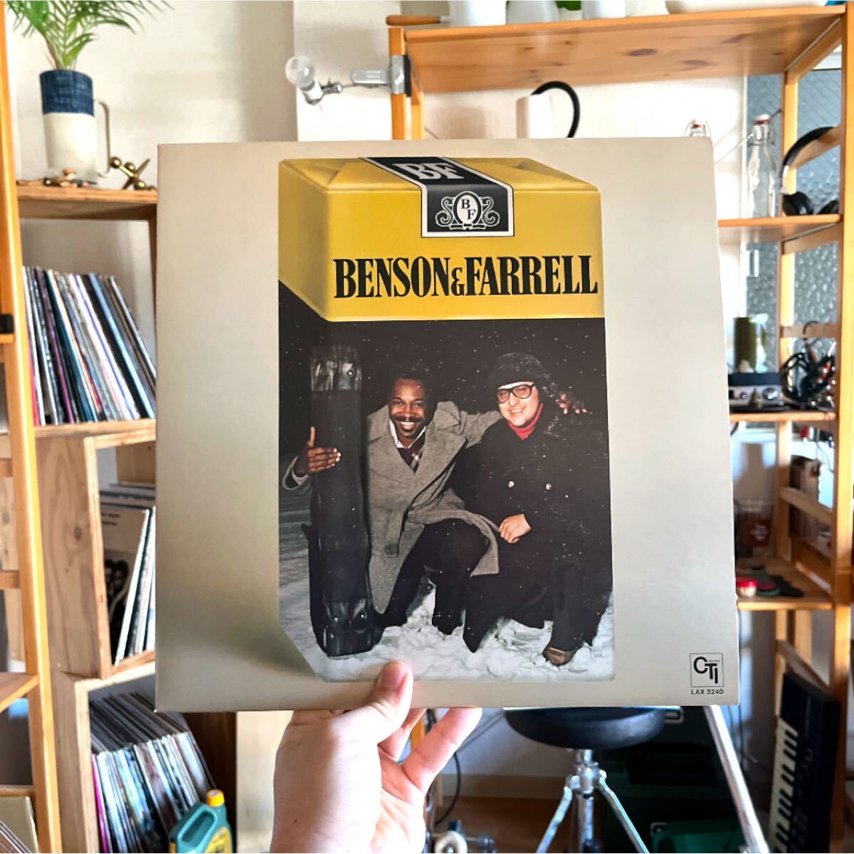 George Benson Benson & Farrell ジョージベンソン USED レコード 配送料無料 ジャズ ギター GUITAR JAZZ RECORD VINYLE LP FUSION 拍卖