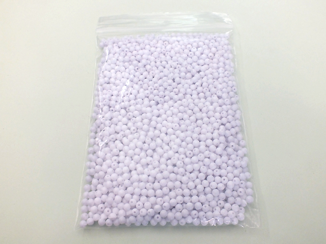 ☆ビーズアクセサリーに! アクリルビーズ 4mm玉 2000個 ホワイト ハンドメイド アクセサリー ビーズ素材拍卖