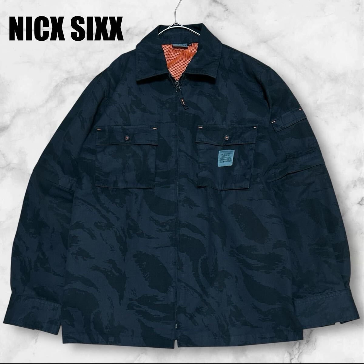 NICX SIXX ニックスシックス 2way ミリタリー ジャケット カモフラ 迷彩 拍卖