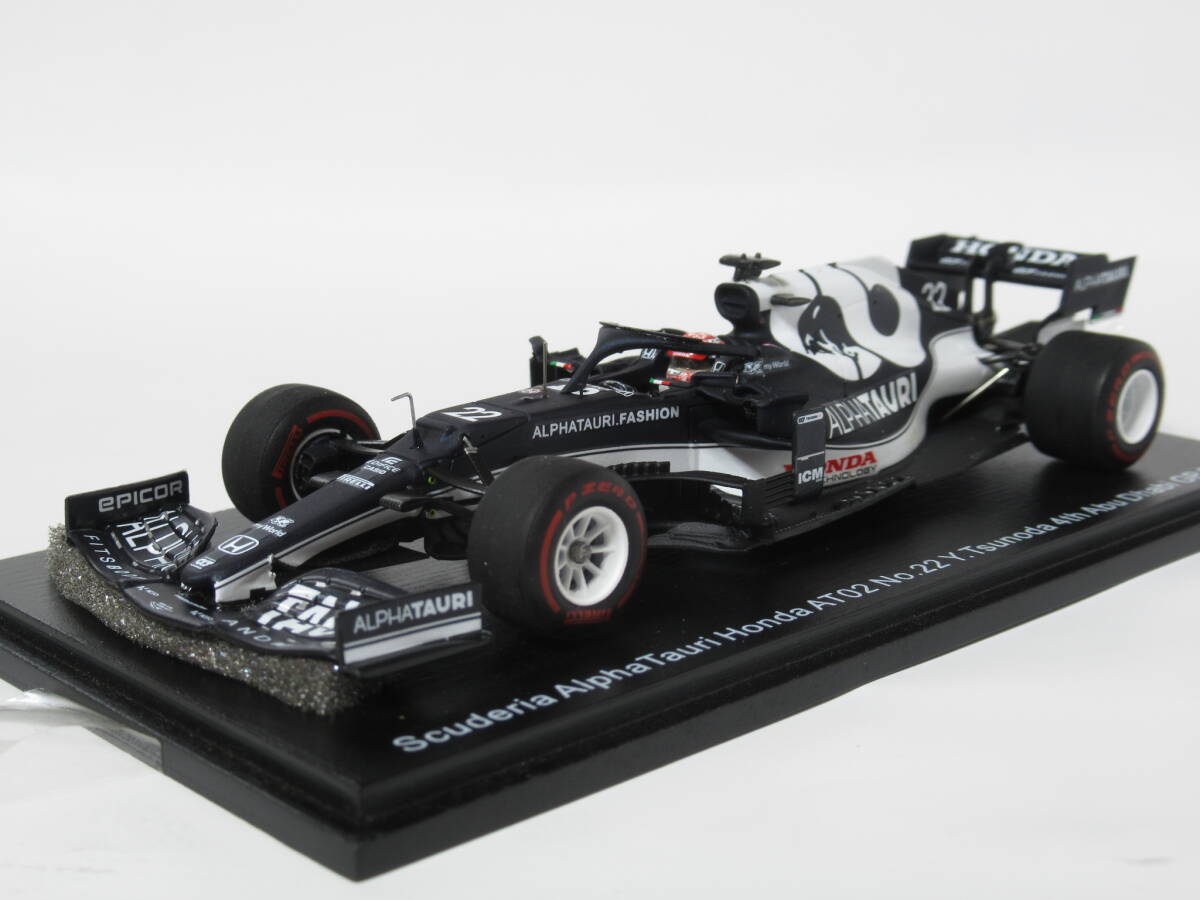 1/43 スクーデリア アルファタウリ ホンダ AT02 角田祐毅 アブダビGP 2021 鈴鹿サーキット 特注拍卖