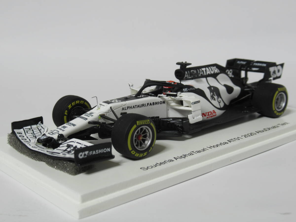 1/43 スクーデリア アルファタウリ ホンダ AT01 角田裕毅 アブダビ テスト 2020 F1速報 特注拍卖