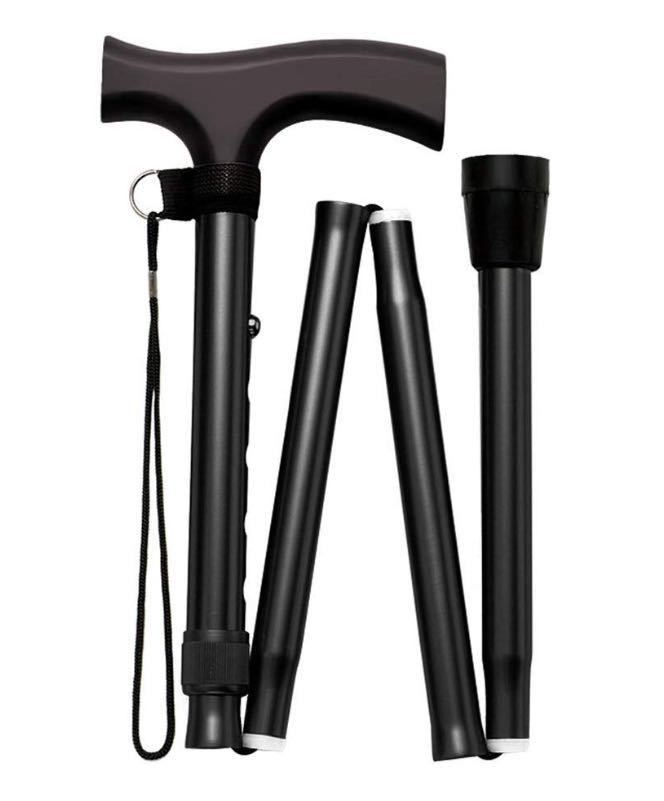 杖 ステッキ 軽量 アルミ 折りたたみ式 介護 登山 送料無料 新品拍卖