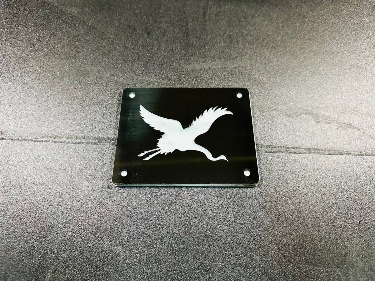 CUC-5 中間ウインカー 鶴 左右2枚セット 鏡面 デコトラ ウインカー ステンレス カスタムトラック拍卖