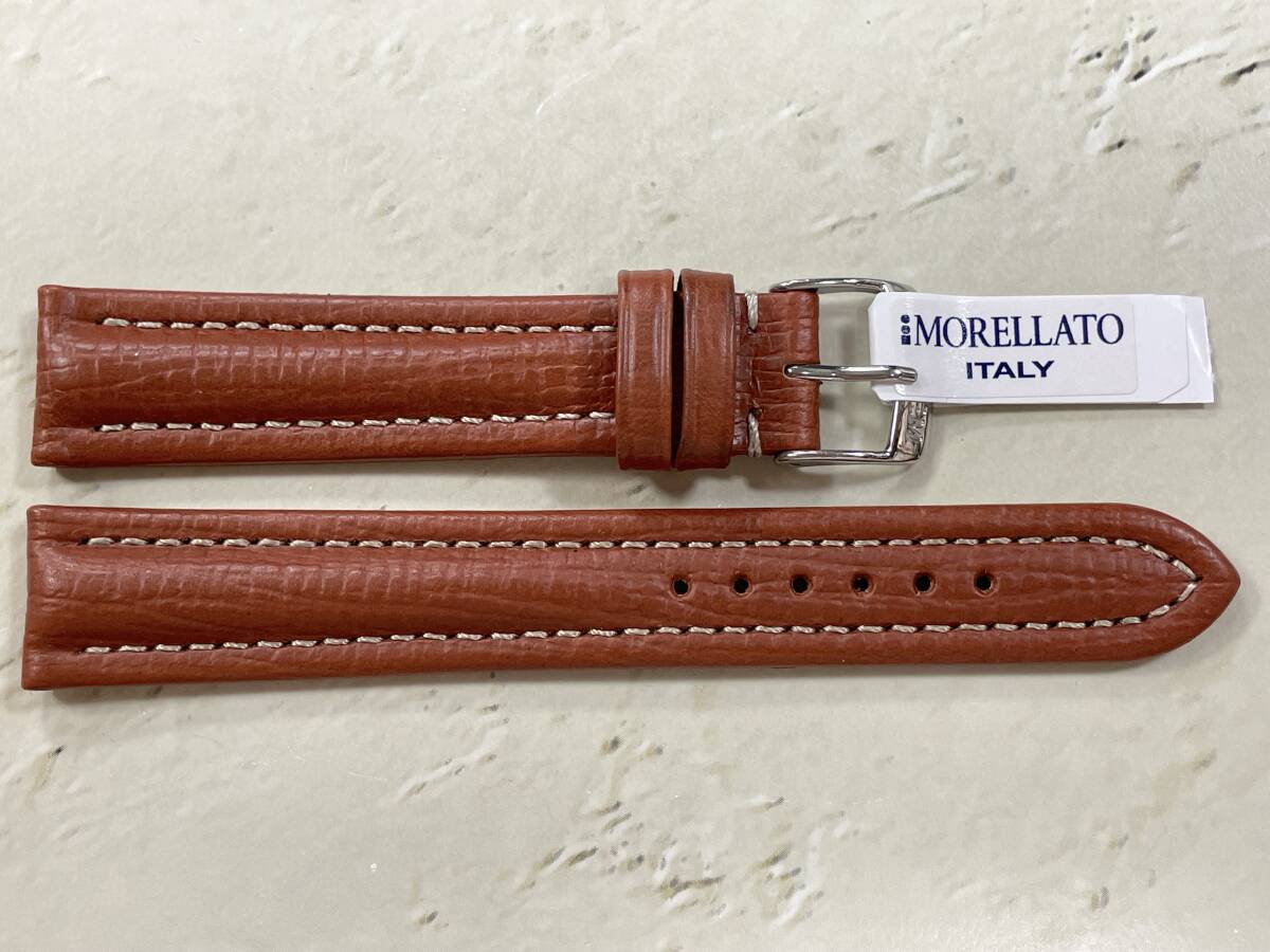 18mm 難あり Brown モレラート TIPO BREITLING CUOIO カーフ拍卖