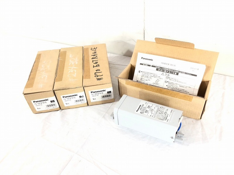 【米軍放出品】未使用品 Panasonic/パナソニック 水銀灯用安定器 4個 HID用安定器 50Hz 200V 100W用 YZ10121510 (100)BB25MK-W#25拍卖