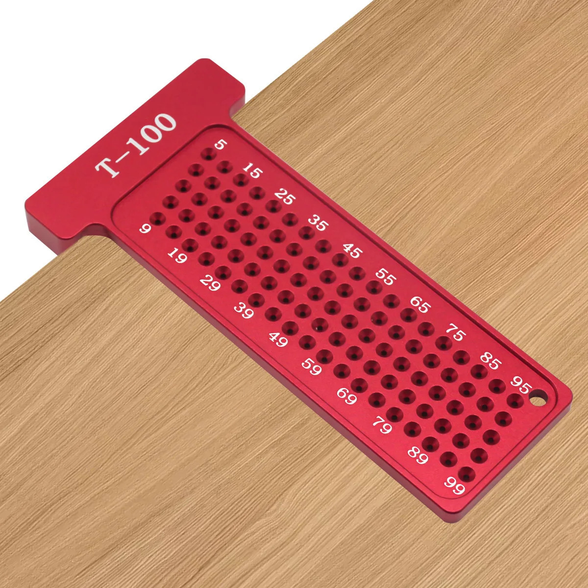 数量限定 新品未使用 木工定規 直角 ケガキ工具 アルミ ゲージ スライド スライディングスコヤ T型 (T型 T-100) 精密マーキング DIY 02拍卖