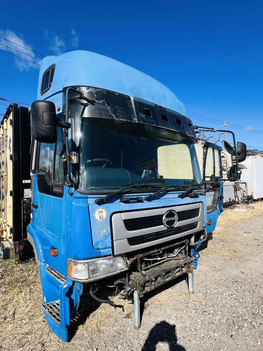 12778N HINO 日野 プロフィア キャビン 内装 一式 ベッドなし FW2PBH-10033 現地引取のみ拍卖