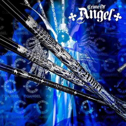 新品 クライムオブエンジェル BURNING ANGEL ブラックブルー (Ⅶ) ドライバー用 46インチ シャフト単品 日本仕様 バーニングエンジェル VII拍卖
