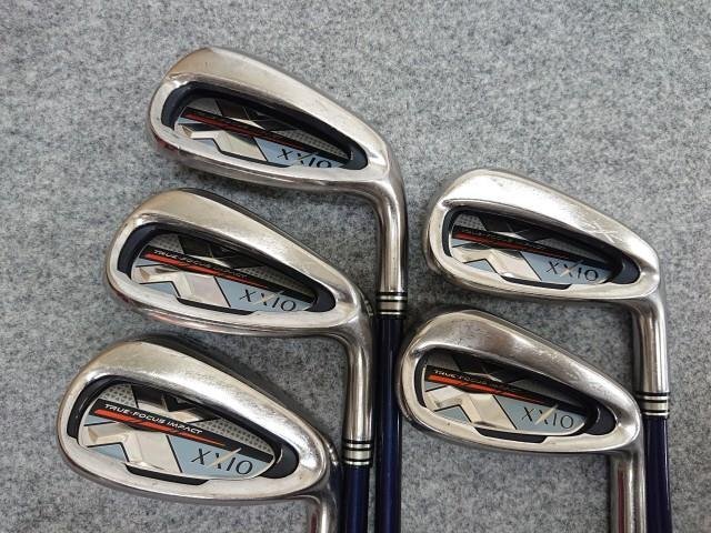 2018 XXIO10 ゼクシオテン ネイビー #6-PW 5本セット 純正カーボン MP1000 (S) 日本仕様 ダンロップ拍卖