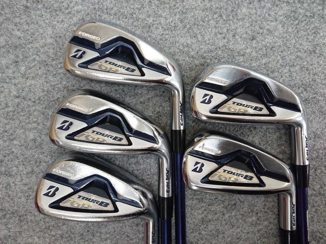 ブリヂストン TOUR B JGR HF3 アイアン #6-PW 5本 純正カーボン TOUR AD for JGR TG2-IR (R) 日本仕様拍卖