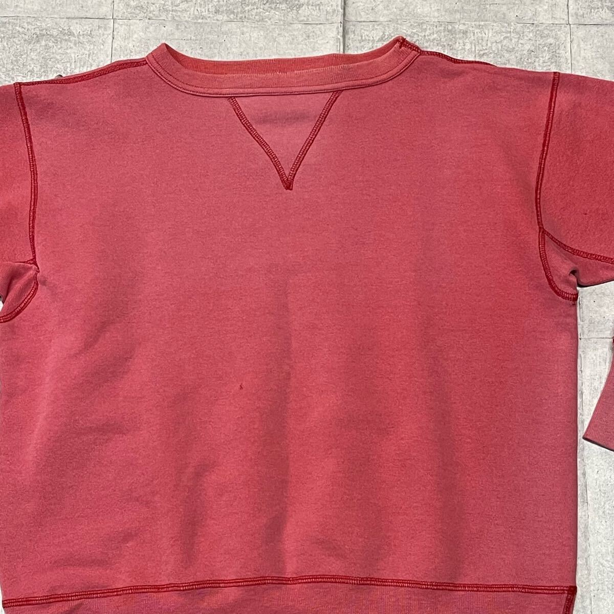 90s BRENTS USA製 フェード 両Vスウェット トレーナー 50s vintage復刻 MADE IN USA 90年代オールド ヴィンテージ ブレンツ YL1439拍卖