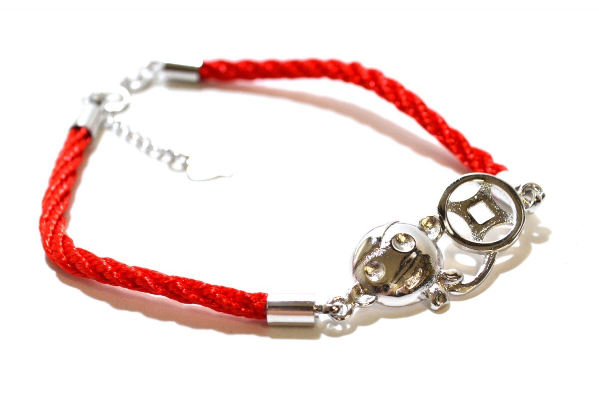 【AFP】 シルバー925製 お守り申干支 ブレスレット br1-1512拍卖