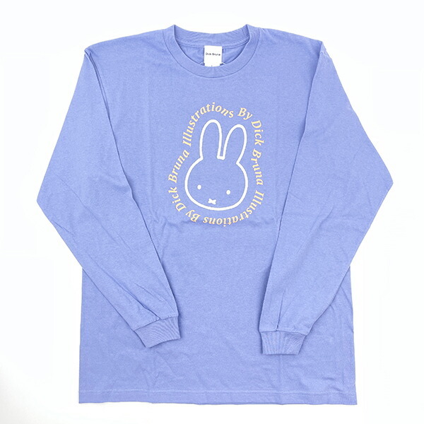 ミッフィー miffy ロンT(ミッフィー) ダスティブルー アパレル Tシャツ拍卖