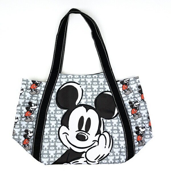 ディズニー ミッキーマウス バルーントートバッグ(グレー) Disney拍卖