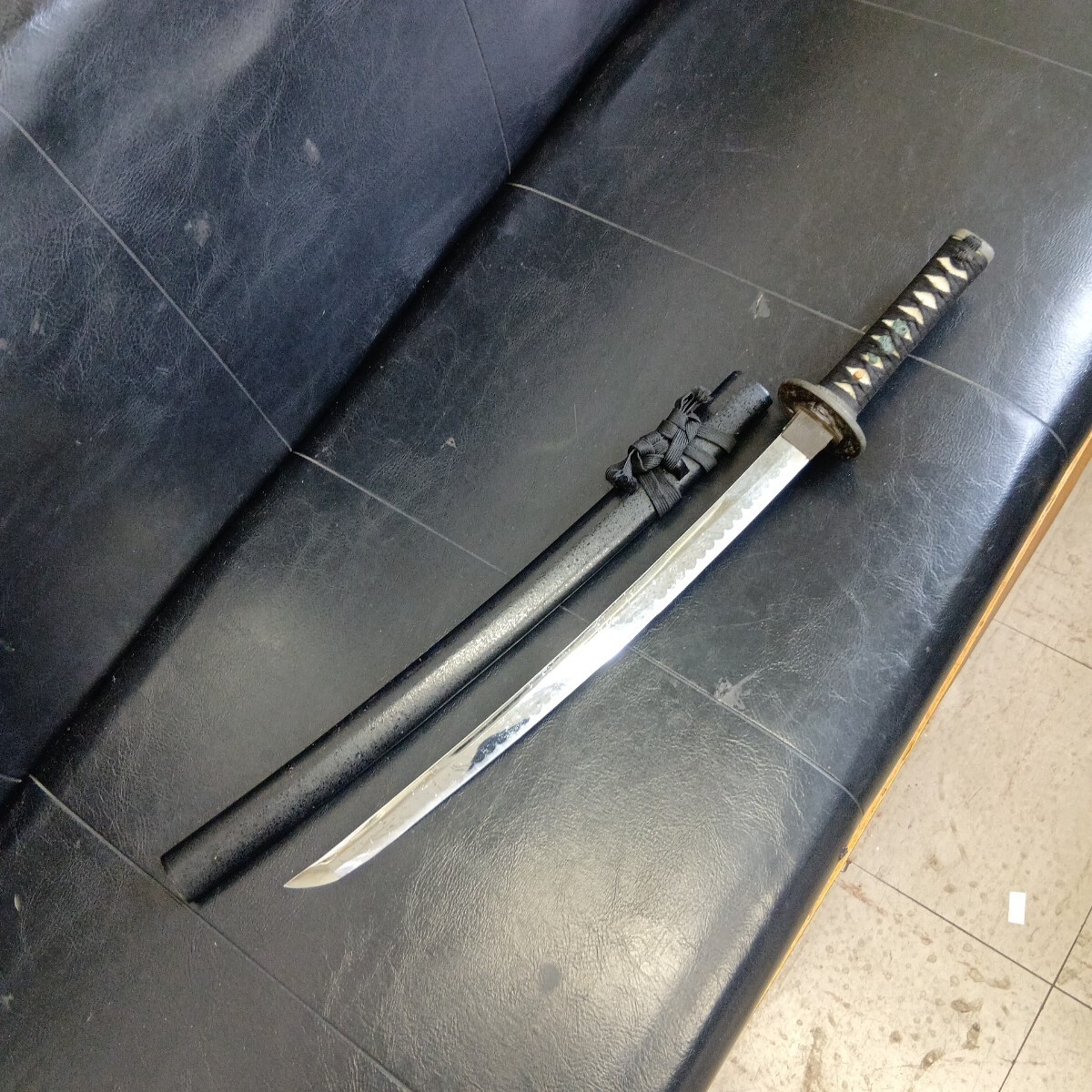 模造刀 脇差 日本刀 武具 刀身長さ45cm拍卖