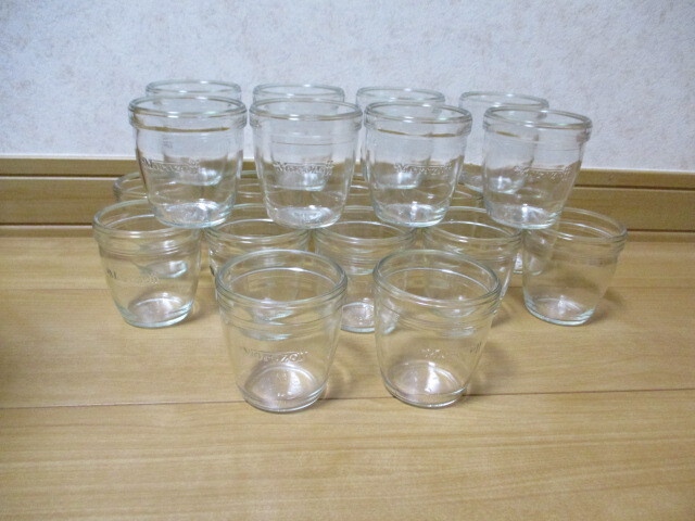 モロゾフ(morozoff)の ガラスカップ、 プリンカップ色々20個B拍卖