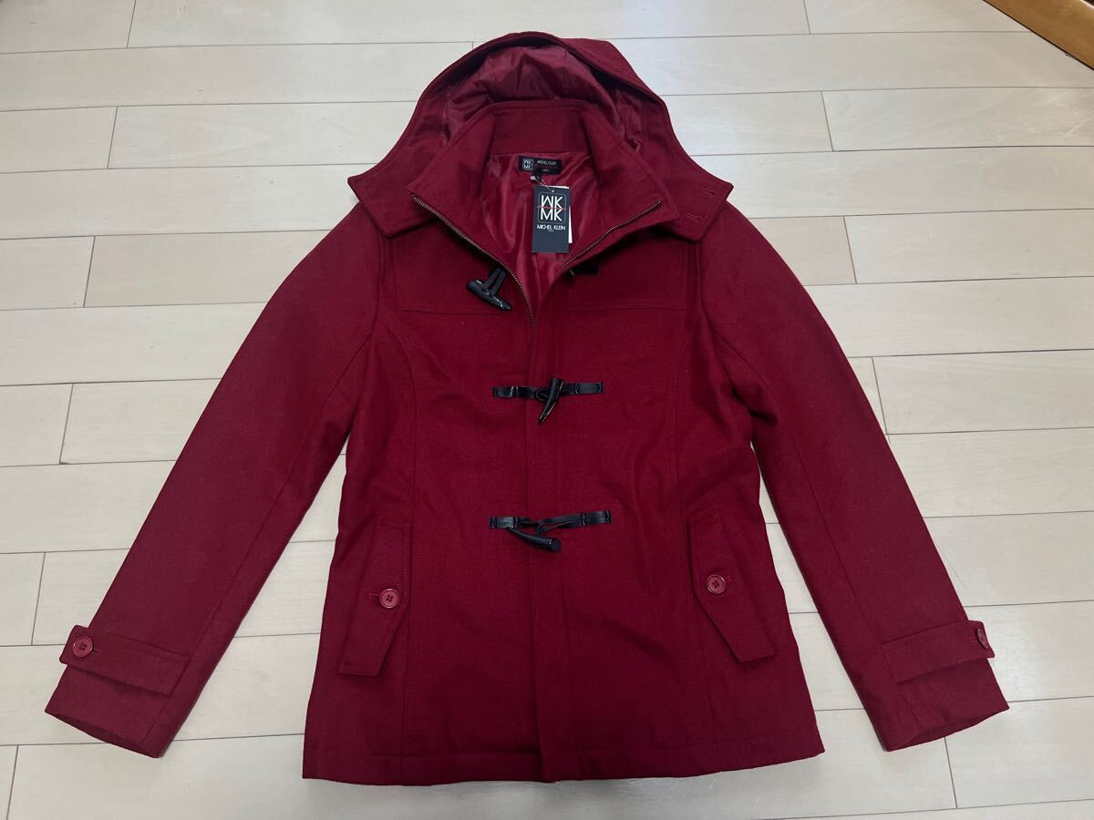 ◆新品タグ付き◆MICHEL KLEIN homme ダッフルコート 48サイズ フード取り外し可拍卖